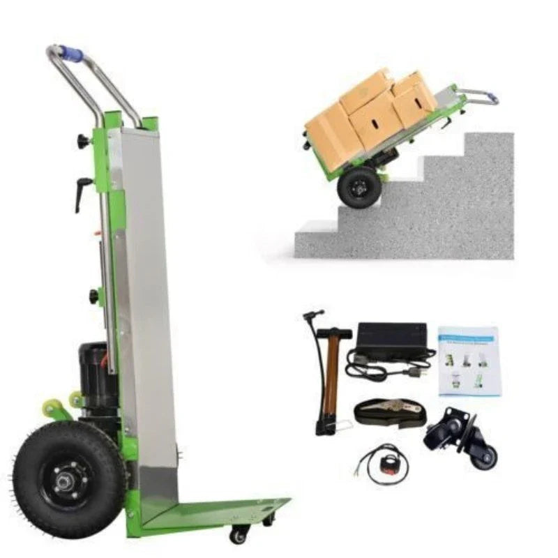 Electric Stair Climbing Hand Trucks Dolly Cart for Moving 880lb Max Capacity US