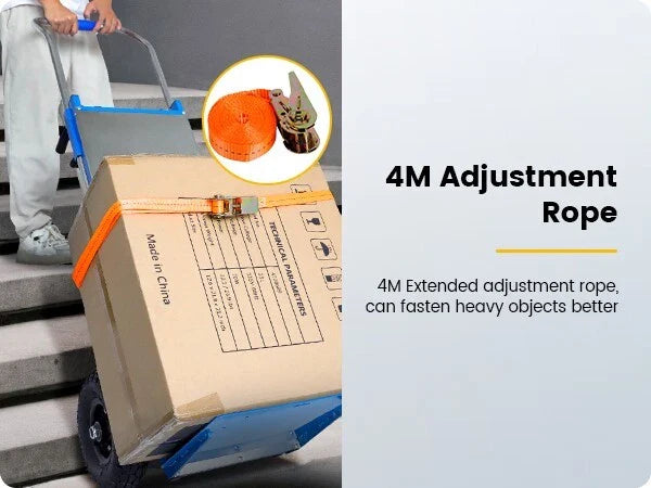 Electric Stair Climbing Dolly, 1200W Folding Stair Climber Hand Truck Dolly Cart