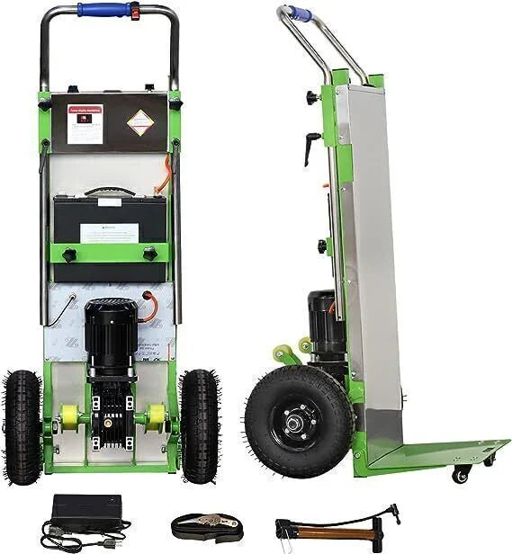 Electric Stair Climbing Hand Trucks Dolly Cart for Moving 880lb Max Capacity US